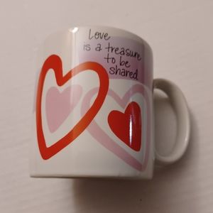 4/$30 - Valentine Mug - Love Is A Treasure...